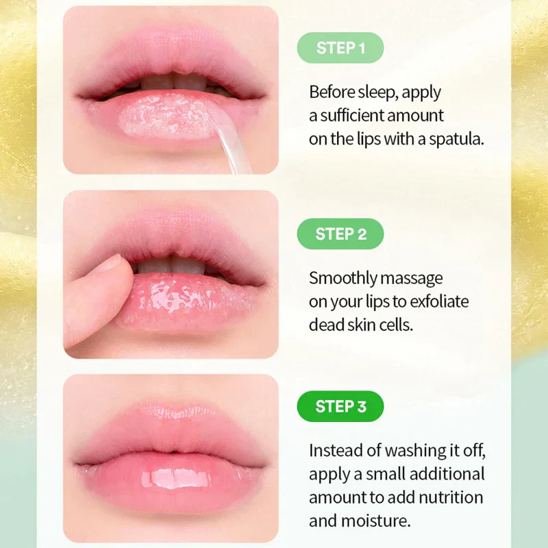 Lemon Sugar Scrub Lip Mask [20ml] - Image 4